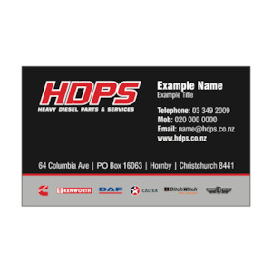 HDPS - Business Cards (Christchurch)