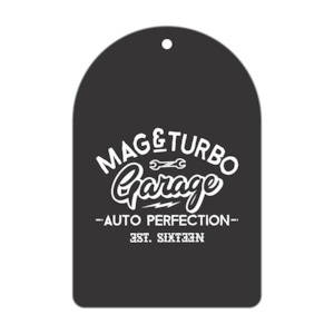 Hanging Card Air Fresheners. Garage brand. Double Sided
