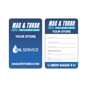 Service Sticker Store Specific