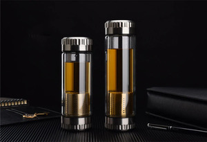Products: Thermas Bottle Stainless steal glass Tea Infuser Filter