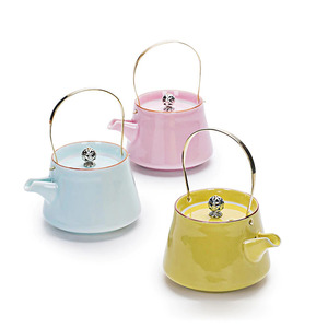 Ti Accessories: Celadon Ceramic Beam Tea Pot