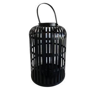 Black Wooden Lantern O'Reily Design - Stylish Home Decor - OREILY DESIGN