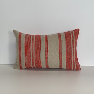 Products: Pink Stripe Bolster O'Reily Design - Stylish Home Accessories - OREILY DESIGN