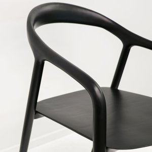 Products: Margot Dining Chair - Black O'Reily Design - Elegant Seating - OREILY DESIGN
