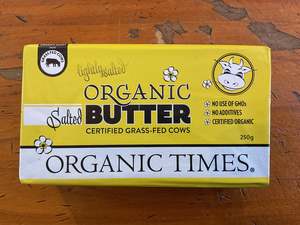Products: Organic Butter