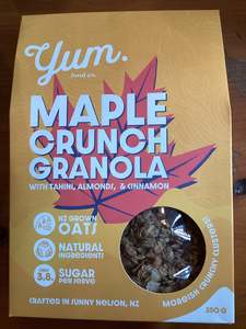 Maple Crunch Granola