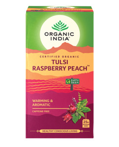 All: Tulsi Raspberry Peach Tea