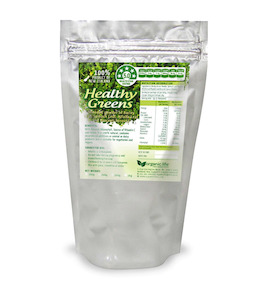 Healthy Greens pouch 500g Organic Life New Zealand Limited