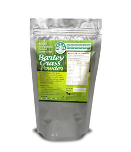 Barley Grass Powder pouch 500g Organic Life New Zealand Limited