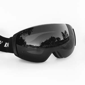 Jet Black Gecko Goggles