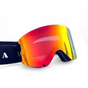 Peacock: Fire Red Peacock Goggles