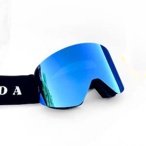 Ice Blue Peacock Goggles