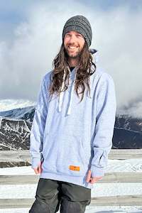 All: POWDA Ride Hoodie - Grey