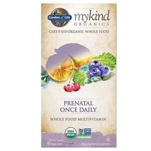 Products: Garden Of Life My Kind Organics Pre Natal Once Daily 90 Tabs