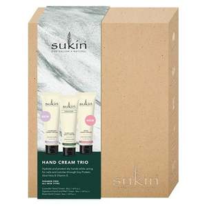 Products: Sukin Nourishing Hand Cream Trio Gift Pack