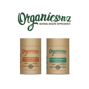 Products: Health Pack Spirulina Tablets + Turmeric with Kampot black pepper Tablets