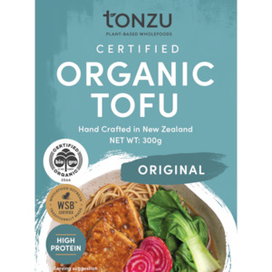 Food Vegan: Tonzu - Organic Tofu - [300g] - In Store/Click & Collect Only