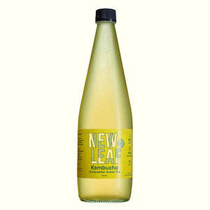 Cold Drinks: New Leaf - Organic Kombucha Gunpowder Green Tea - [300ml]