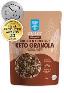 Keto: Chantal - Organic Keto Cacao & Coconut Granola - [400g]