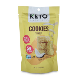 Keto: Keto Naturals - Keto Vanilla Cookies - [64g]
