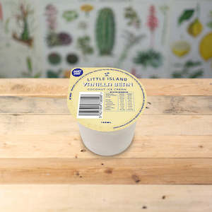 Own Brand Collection: Little Island - Orgnaic Vanilla Ice Cream - [145ml] - In Store/Click & Collect Only