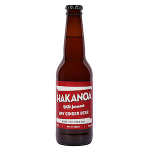 Cold Drinks: Hakanoa - Dry Ginger Beer - [330ml]