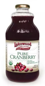 Cold Drinks: Lakewood - Organic Pure Cranberry Juice - [946ml]
