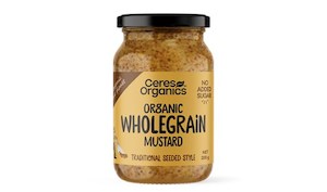 Condiments Sauces 1: Ceres - Organic Wholegrain Mustard - [200g]