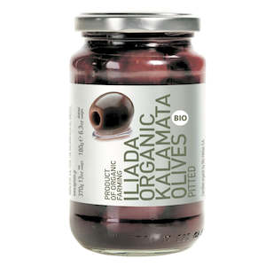 Condiments Sauces 1: Taste Of Greece - Organic Kalamata Pitted Olives - [370g]