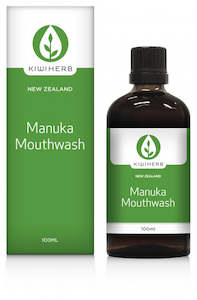 Oral Care: Kiwiherb - Manuka Mouthwash - [100ml]