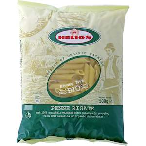 Pasta Noodles: Helios - Organic Penne - [500g]
