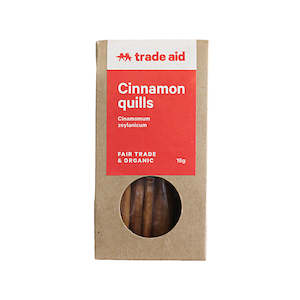 Trade Aid - Organic Ceylon Cinnamon Quills - [16g]