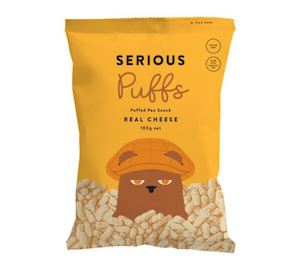 Chips Snacks: Serious - Puffs - Real Cheese - [100g]