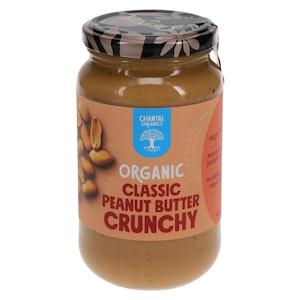 Jams Spreads: Chantal - Organic Peanut Butter Crunchy) - [300g]