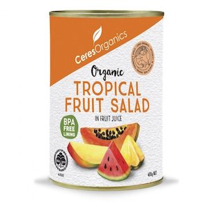 Canned Foods: Ceres - Organic Tropical Fruit Salad (in Fruit Juice) - [400g]