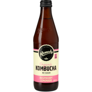 Cold Drinks: Remedy - Organic Kombucha Raspberry Lemonade - [300ml]