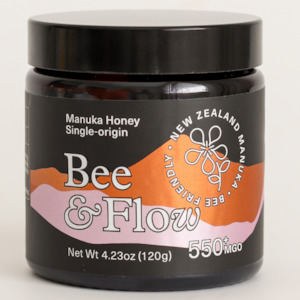 Honey Sweeteners: Bee & Flow - Manuka Honey 550 MGO - [120g]