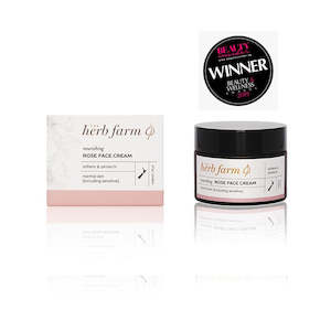 All Personal Care: The Herb Farm - Nourish & Glow Rose Face Cream - [50ml]