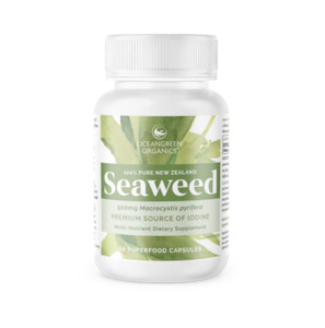 Vitamins Supplements: Ocean & Green - Seaweed Supplement - [60 caps]