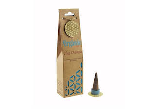 Candles Incense Smudge: Organic Goodness Incense Cones - Nag Champa