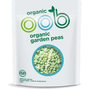 Oob - Organic Frozen Garden Peas -[400g] - In Store/Click & Collect Only