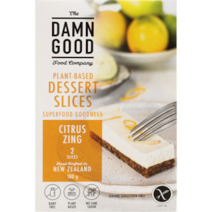 The Damn Good Food Company - Citrus Zing Dessert - [180g] - In Store/Click & Collect Only