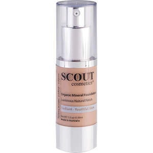 Scout - Organic Fluid Foundation Camel - [30ml]