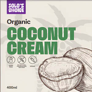 Solo's Choice - Organic Coconut Cream - [400ml]
