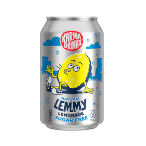 Cold Drinks: Karma Drinks - Sugar Free Organic Lemmy Lemonade - [330ml]