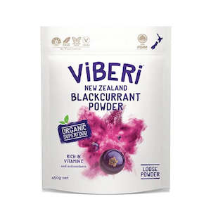 Viberi - Organic Blackcurrant Powder - [180g]