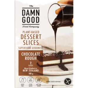 Chips Snacks: The Damn Good Food Company - Chocolate Rough Dessert - [180g] - In Store/Click & Collect Only