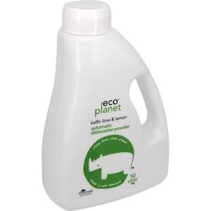 Kitchen Bathroom Cleaning: Eco Planet - Dishwasher Powder [Tarata & Kaffir Lime] - [1KG]