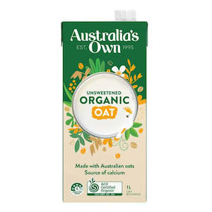 Australia's Own - Organic Oat Milk [Unsweetened] - [1L]