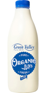 Green Valley - Organic Milk - [1 Litre] - In Store/Click & Collect Only